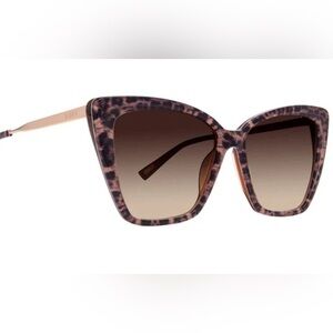 Diff Eyewear Tortoise Shell Cat-Eye Sunglasses - Becky II